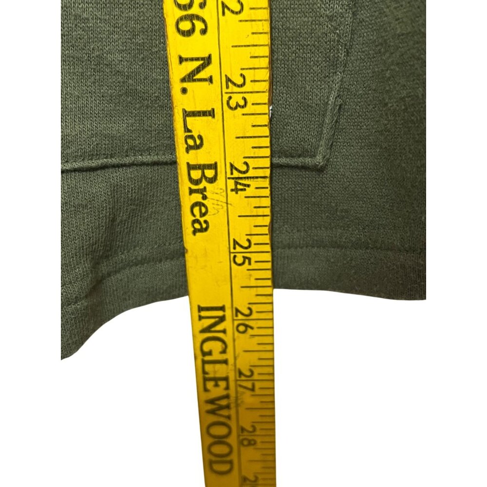Tek Gear Dry Tek Olive Green & Gray Men's Hoodie Sweatshirt S Outdoors Hiking - Picture 10 of 11